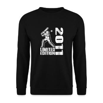 Limited Edition 2011 Limited Edition Cricket - Unisex Pullover - Schwarz - Vorne - Alina (178cm) & Michal (187cm)