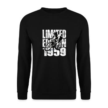 Édition limitée 1959 édition limitée anniversaire - Sweat-shirt Unisexe - noir - Devant - Alina (178cm) & Michal (187cm)