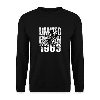 Edition Limitée 1963 Édition Limitée Anniversaire - Sweat-shirt Unisexe - noir - Devant - Alina (178cm) & Michal (187cm)