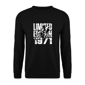 Édition limitée 1971 Édition limitée anniversaire - Sweat-shirt Unisexe - noir - Devant - Alina (178cm) & Michal (187cm)