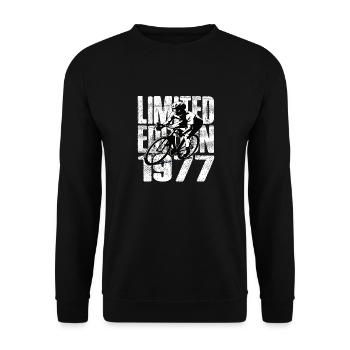 Édition limitée 1977 Édition limitée anniversaire - Sweat-shirt Unisexe - noir - Devant - Alina (178cm) & Michal (187cm)