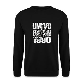 Édition limitée 1990 Édition limitée anniversaire - Sweat-shirt Unisexe - noir - Devant - Alina (178cm) & Michal (187cm)