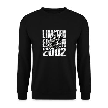 Édition limitée 2002 Édition limitée anniversaire - Sweat-shirt Unisexe - noir - Devant - Alina (178cm) & Michal (187cm)