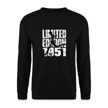 Édition limitée 1951 Édition limitée Football - Sweat-shirt Unisexe - noir - Devant - Alina (178cm) & Michal (187cm)