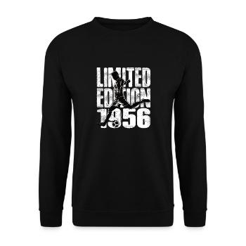 Édition limitée 1956 Édition limitée Football - Sweat-shirt Unisexe - noir - Devant - Alina (178cm) & Michal (187cm)