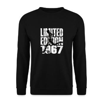 Édition limitée 1967 Édition limitée Football - Sweat-shirt Unisexe - noir - Devant - Alina (178cm) & Michal (187cm)