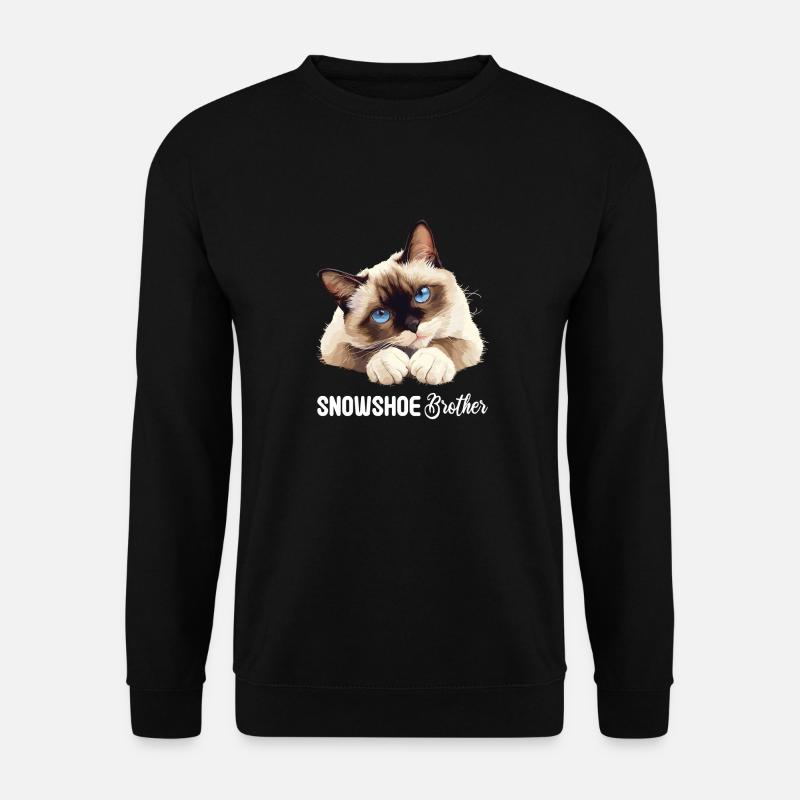 Chaton raquette Chat raquette - Sweat-shirt Unisexe - noir