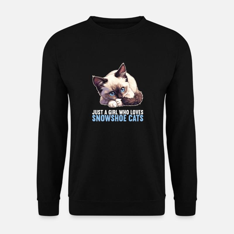 Chaton raquette Chat raquette - Sweat-shirt Unisexe - noir