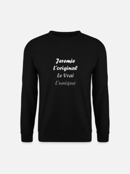 Jeremie - Sweat-shirt Unisexe - noir