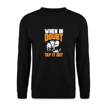 Tap Dance Teacher Tap Dancer Tap Dance - Unisex Sweatshirt - black - Front - Alina (178cm) & Michal (187cm)