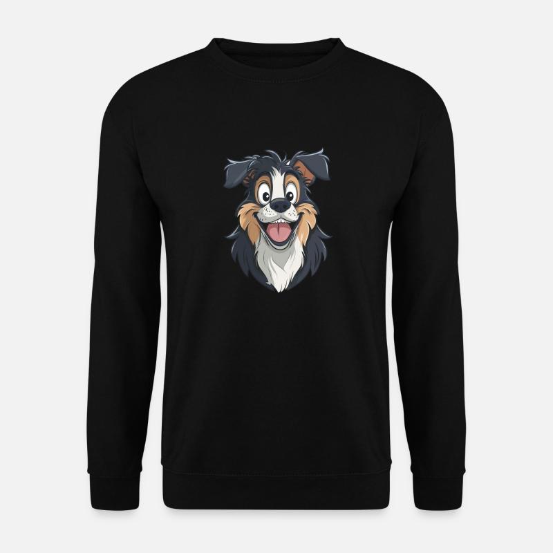 Sarplaninac | Cartoon Artwork - Unisex Sweatshirt - black
