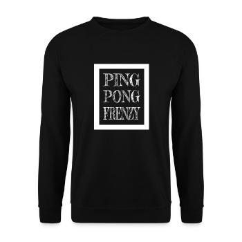 funny quote racing culture joke - Unisex Pullover - Schwarz - Vorne - Alina (178cm) & Michal (187cm)