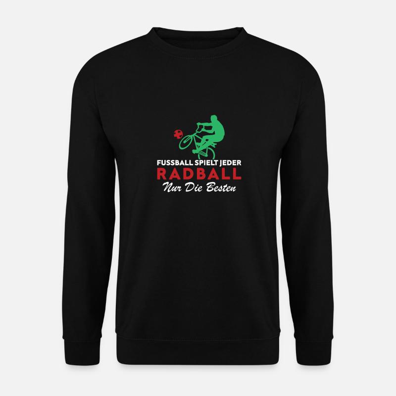 Radfahren Ball Torwart cycleball - Unisex Pullover - Schwarz
