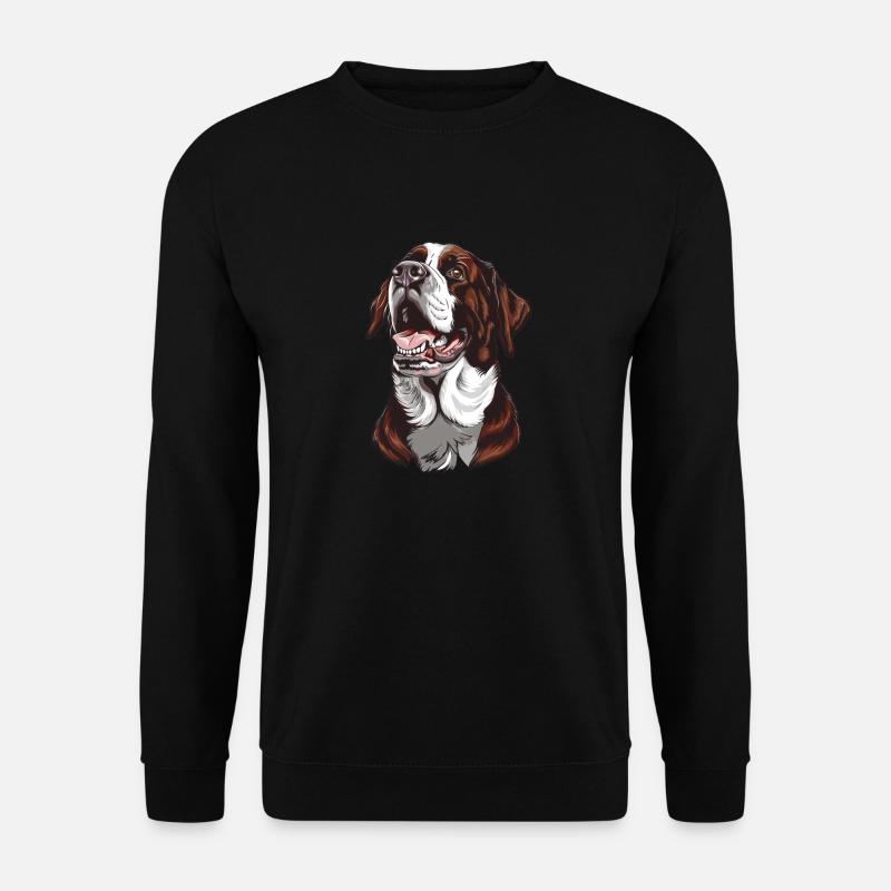 Tornjak | Cartoon Artwork - Unisex Pullover - Schwarz
