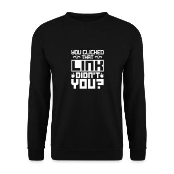 Une journée sans mon ordinateur Ordinateur d’assistance technique - Sweat-shirt Unisexe - noir - Devant - Alina (178cm) & Michal (187cm)