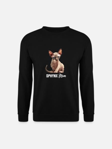 Sphynx Kätzchen Sphynx Katze - Unisex Pullover - Schwarz