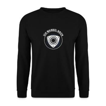 Wankel engine revolutions car freak car mechanic - Unisex Sweatshirt - black - Front - Alina (178cm) & Michal (187cm)