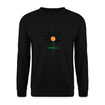 Teach Love Inspire Teachers Inspirational Teacher - Unisex Sweatshirt - black - Front - Alina (178cm) & Michal (187cm)