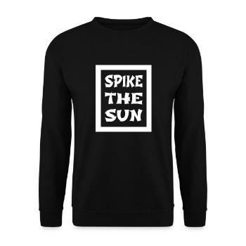 Radiant Sunshine cadeau blague idée cadeau Happy Cool - Sweat-shirt Unisexe - noir - Devant - Alina (178cm) & Michal (187cm)