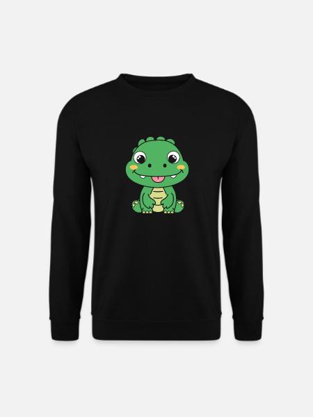 Crocodile - Sweat-shirt Unisexe - noir
