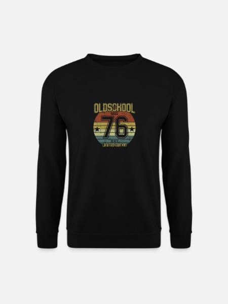 May 1976 - Birthday in May Oldschool - Unisex Sweatshirt - black
