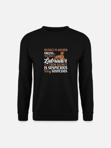 Fuchsroter Labrador Retriever Fox Red Labrador - Unisex Pullover - Schwarz