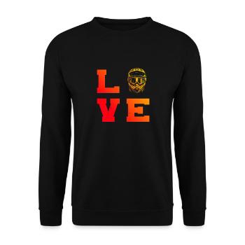 Cyclisme Cyclisme Hommes VTT Vététistes - Sweat-shirt Unisexe - noir - Devant - Alina (178cm) & Michal (187cm)