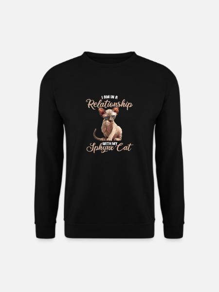 Sphynx Kitten Sphynx Cat - Unisex Sweatshirt - black