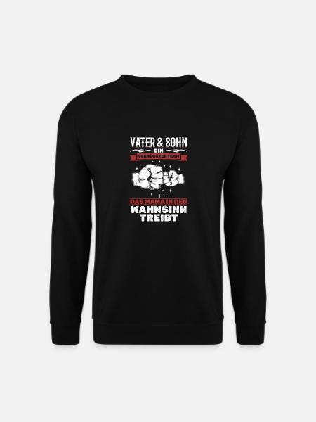 Father & Son Strong & Hilarious Together - Unisex Sweatshirt - black