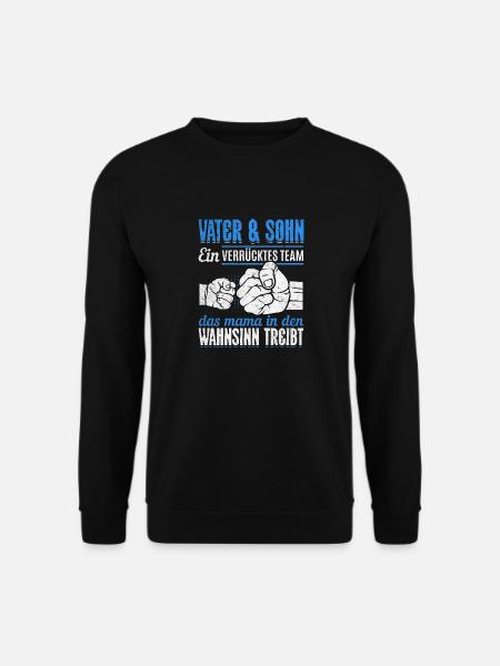 Father & Son Strong & Hilarious Together - Unisex Sweatshirt - black
