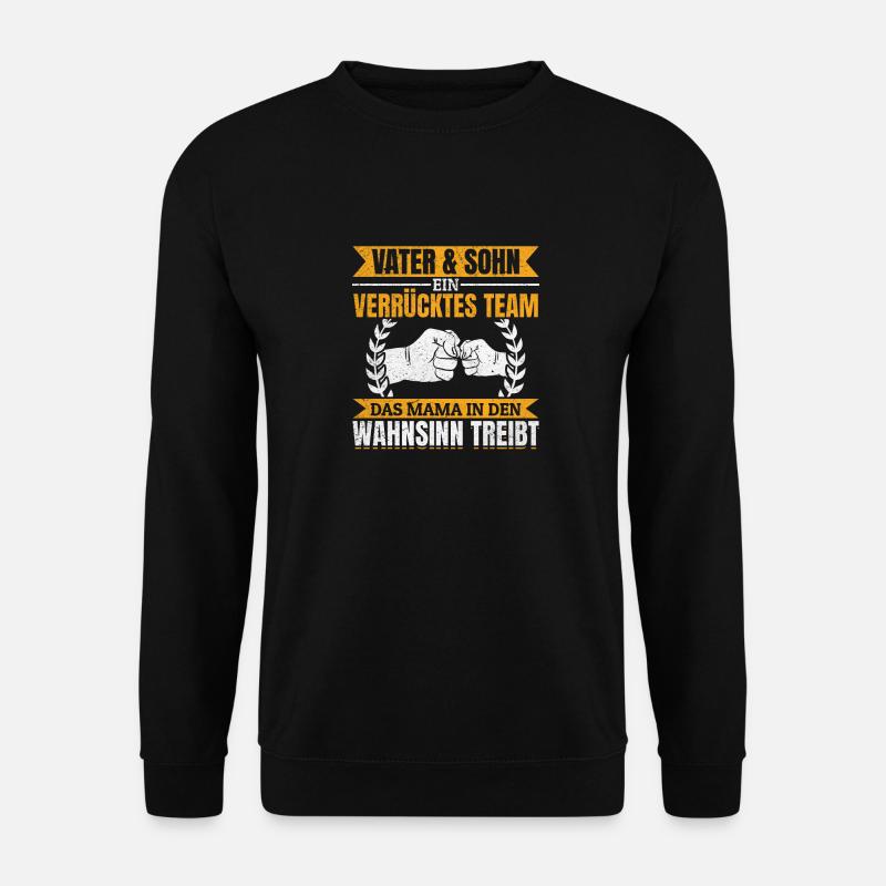 Father & Son Strong & Hilarious Together - Unisex Sweatshirt - black