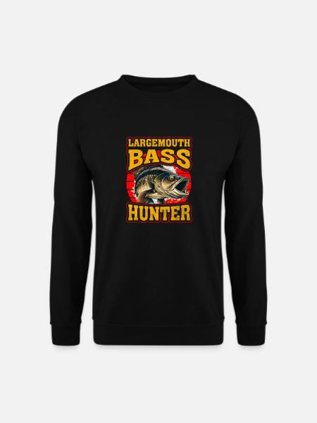 Largemouth Bass Hunter - Unisex Sweatshirt - black