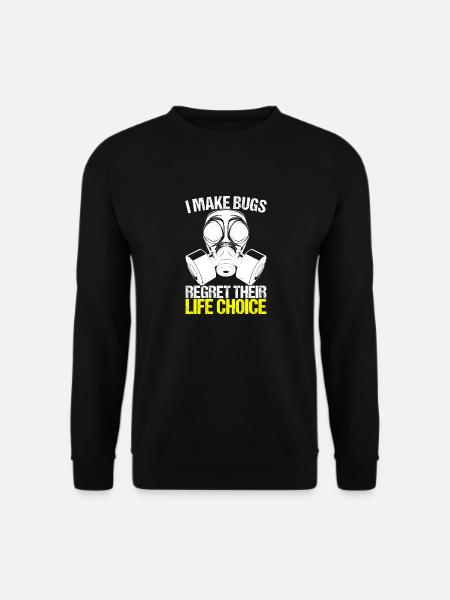 Pest Control Exterminator - Unisex Sweatshirt - black