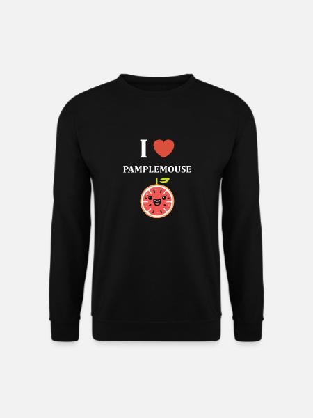 Humour Pamplemousse - Sweat-shirt Unisexe - noir