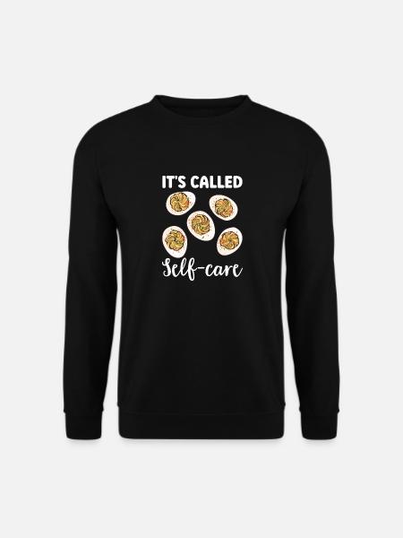 Stuffed Eggs Deviled Eggs - Unisex Sweatshirt - black
