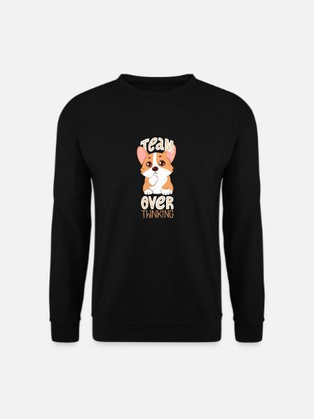 Réflexion excessive de l’équipe - Sweat-shirt Unisexe - noir