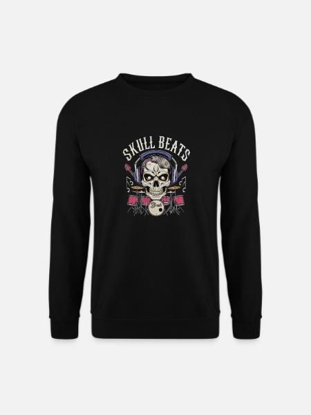 SKULL BEATS - Unisex Sweatshirt - black