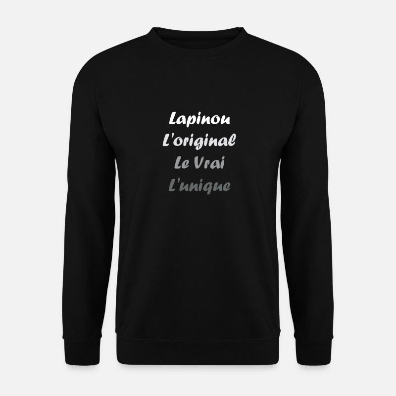 lapinou - Sweat-shirt Unisexe - noir