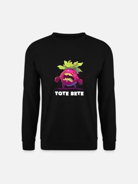 Halloween Rote Bete Tote Beete Tote Bete - Unisex Pullover - Schwarz