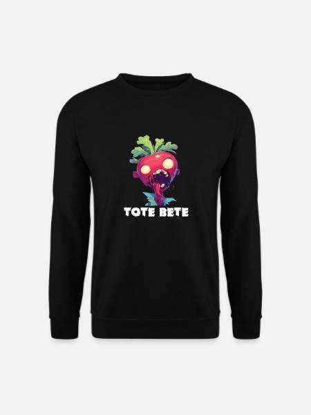 Halloween Rote Bete Tote Beete Tote Bete - Unisex Pullover - Schwarz