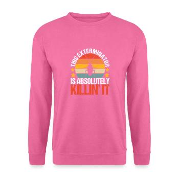 Schädlingsbekämpfung Kammerjäger - Unisex Pullover - Pink - Vorne