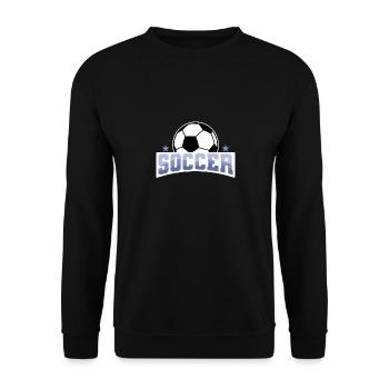 Football « Soccer » Football récréatif - Sweat-shirt Unisexe - noir - Devant - Alina (178cm) & Michal (187cm)