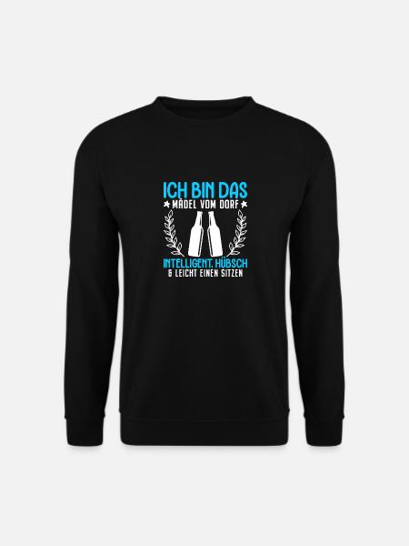 Fille du village - Sweat-shirt Unisexe - noir