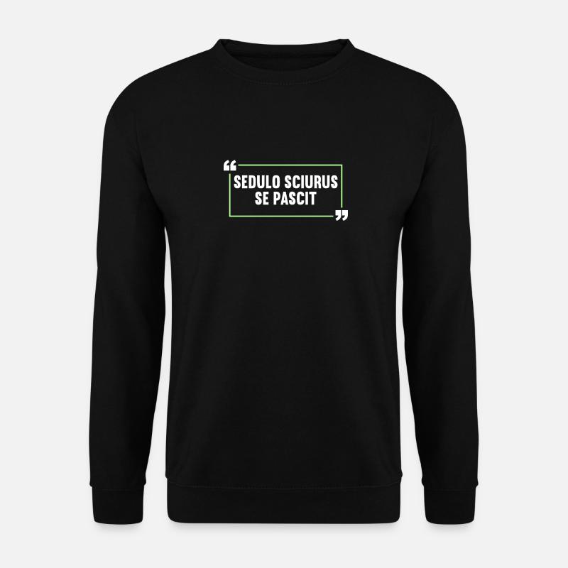 Latin Drôle de dicton latin - Sweat-shirt Unisexe - noir