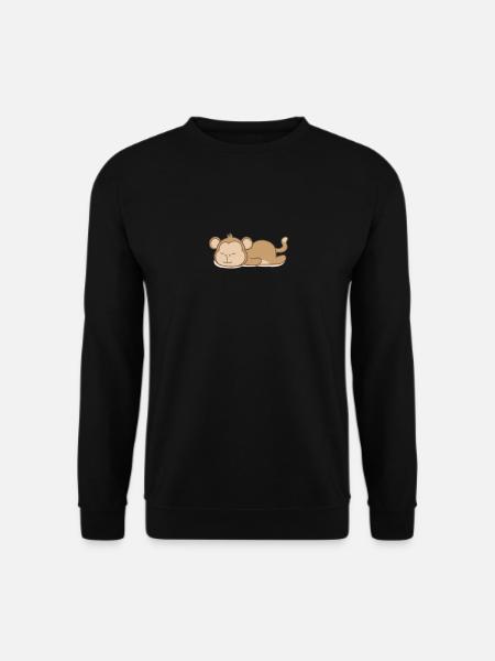 Sleeping Monkey - Unisex Sweatshirt - black