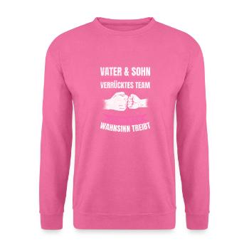Mutter & Tochter Zusammen unschlagbar - Unisex Pullover - Pink - Vorne