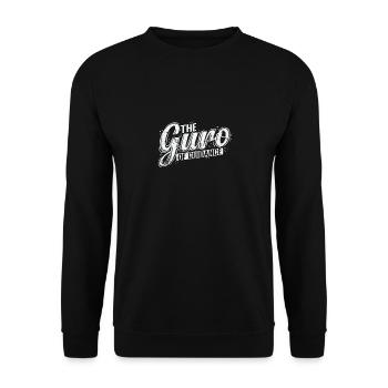 The Guru of Guidance - Unisex Sweatshirt - black - Front - Alina (178cm) & Michal (187cm)