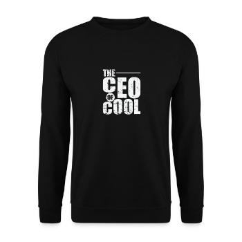 Le PDG de Cool - Sweat-shirt Unisexe - noir - Devant - Alina (178cm) & Michal (187cm)