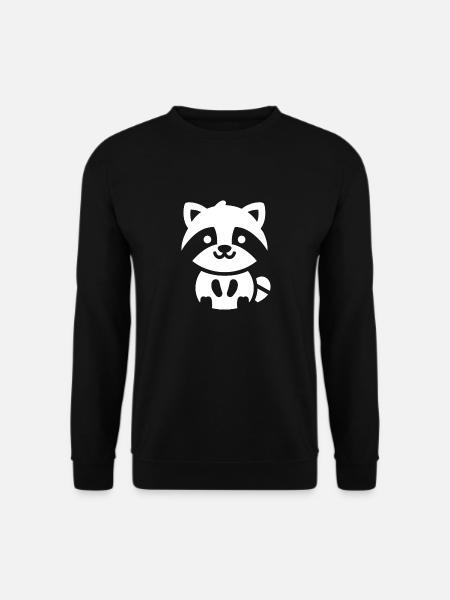 Raton laveur - Sweat-shirt Unisexe - noir