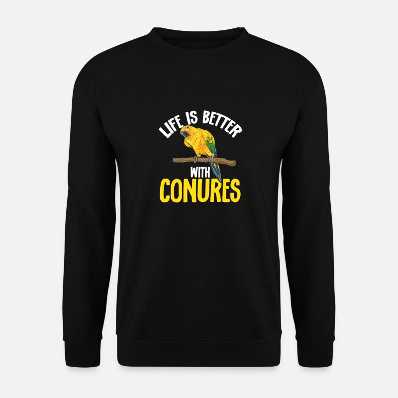 Parakeet, Parrot, Parakeet, Bird - Unisex Sweatshirt - black